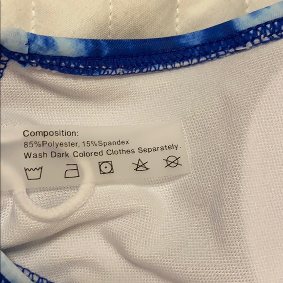 Zaful swimsuit NWT one piece back cross straps IS - Picture 9 of 9